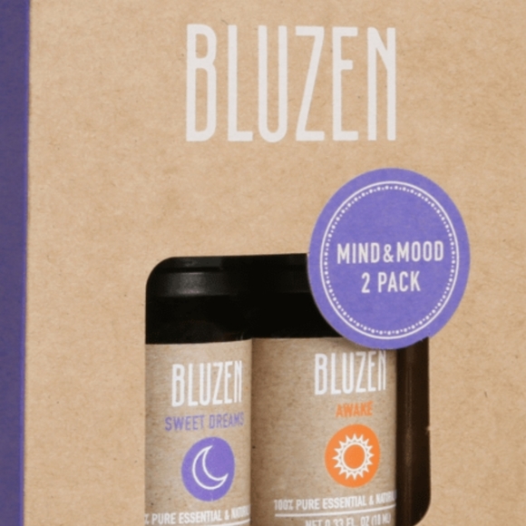 Bluzen Mind & Mood 2 Pack 100% Pure Essential & Natural Oils - Picture 2 of 5